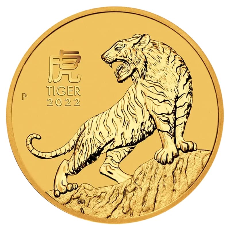 Lunar III Tiger Gold Coin