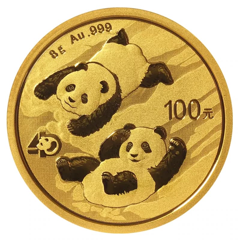 8g China Panda Gold Coin