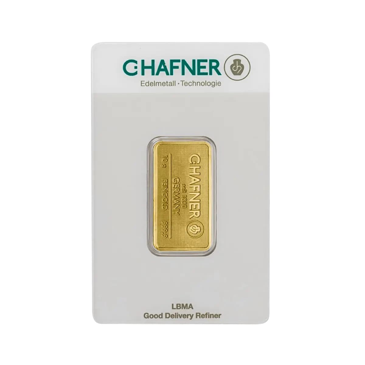 10g Gold Bar | C.Hafner