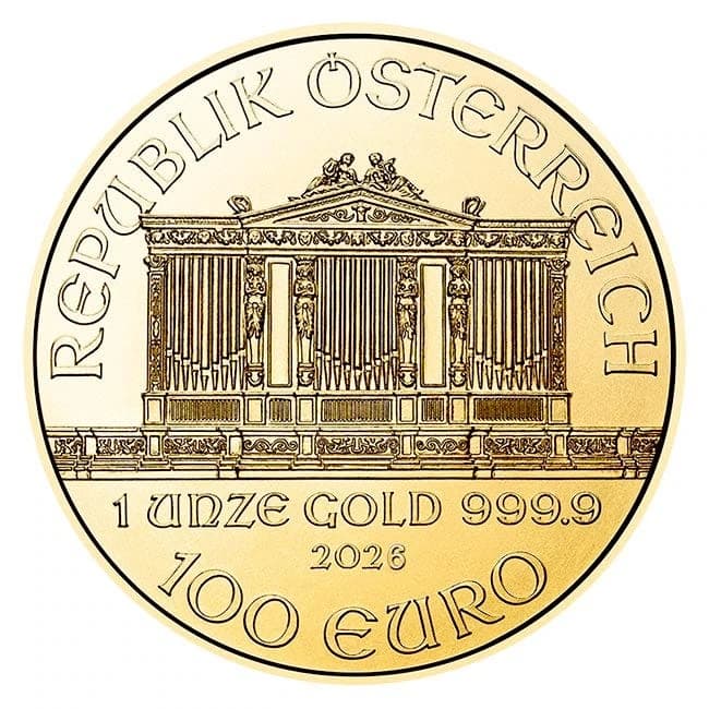 2026 1oz Gold Philharmonic Coin