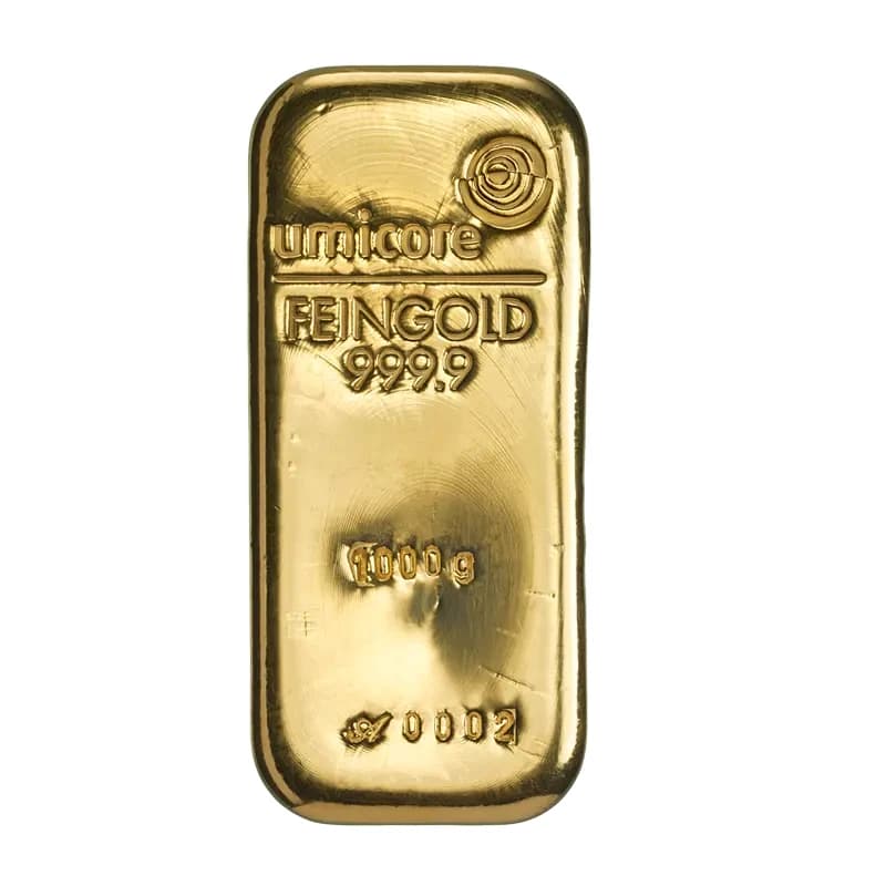 Umicore 12.5Kg Gold Bar