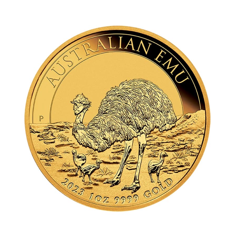 1 oz Australian Emu Gold Coin | 2023