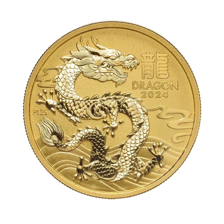 1 oz Lunar Year of the Dragon Gold Coin | 2024