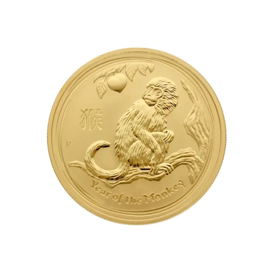 1 oz Lunar III Year of the Monkey Gold Coin | 2016