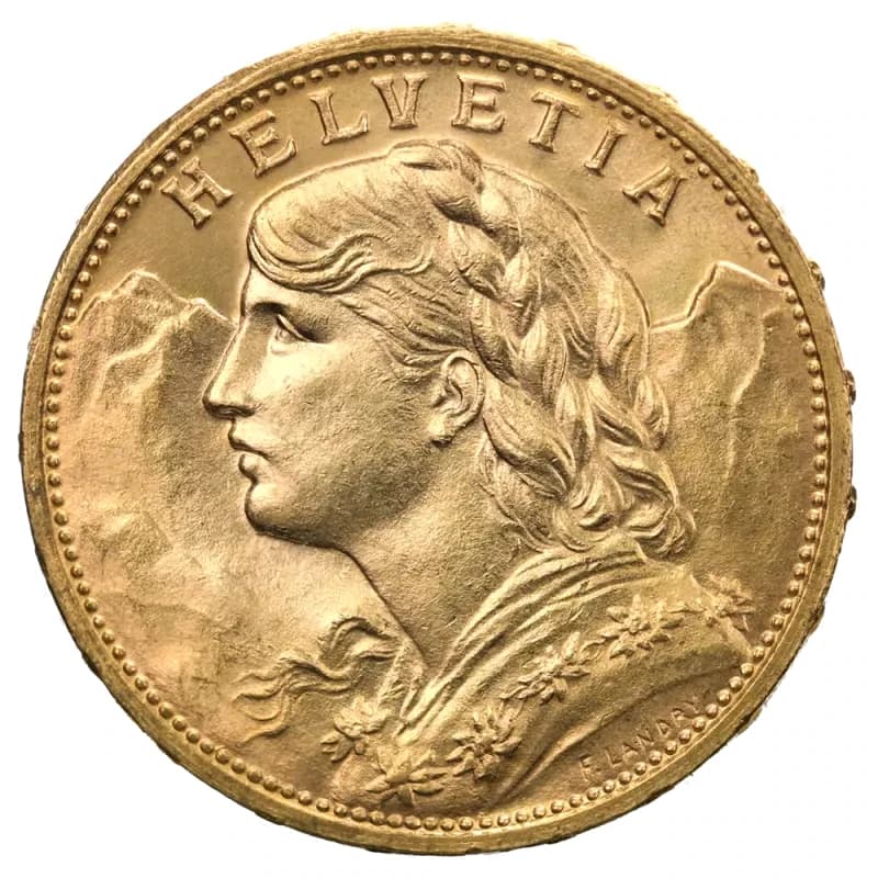 20 Swiss Francs