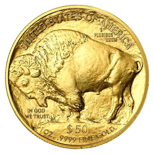 1 oz $50 Gold American Buffalo Coin (Date Varies)