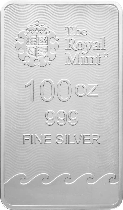 Royal Mint Britannia 100oz Silver Bar