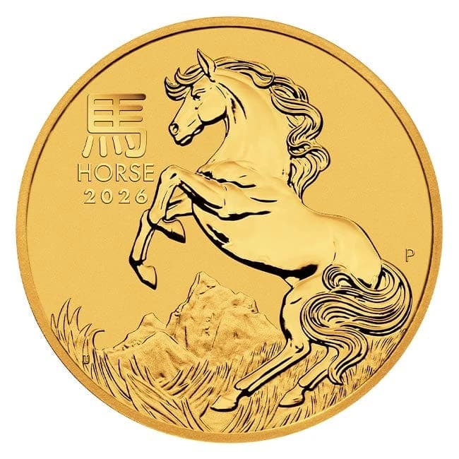 2026 2oz Gold Horse Australian Lunar Series III