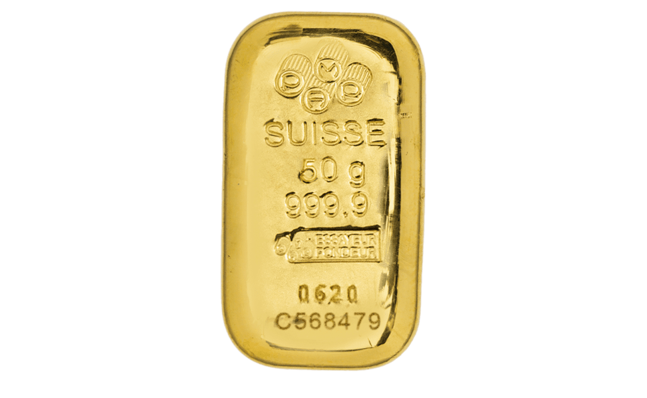 50g Gold Bar | PAMP Suisse